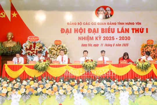 Đảng bộ các cơ quan Đảng tỉnh Hưng Yên đề ra 3 khâu đột phá, 8 nhiệm vụ trong nhiệm kỳ 2025 - 2030