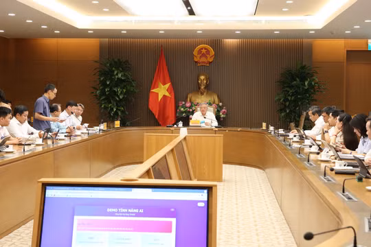 Hoàn thiện trợ lý ảo AI để đáp ứng nhu cầu hỏi - đáp về phân cấp, phân quyền