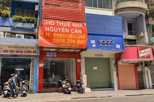 Giá thuê mặt bằng nhà phố TP HCM giảm mạnh