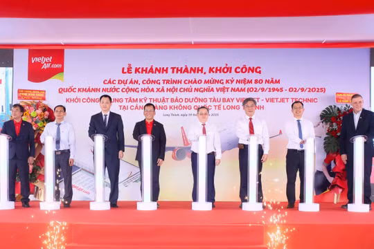 Vietjet khởi công Trung tâm Kỹ thuật Bảo dưỡng Tàu bay tại Long Thành – Bước tiến mới của hàng không Việt Nam