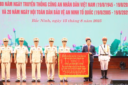 Bắc Ninh kỷ niệm 80 năm Ngày truyền thống Công an nhân dân