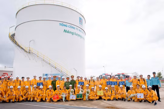 PV GAS CA MAU chính thức đạt mốc 1 triệu tấn LPG