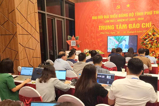 Gần 4.500 tin bài về Đại hội Đảng bộ tỉnh Phú Thọ lần thứ I, nhiệm kỳ 2025 - 2030 được đăng tải