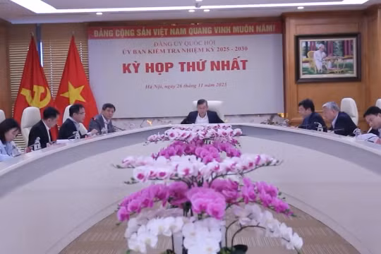 Hội nghị lần thứ nhất Ủy ban Kiểm tra Đảng ủy Quốc hội nhiệm kỳ 2025-2030