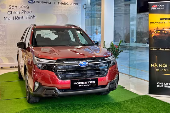 Subaru Forester 2025 chính thức ra mắt thị trường Việt Nam