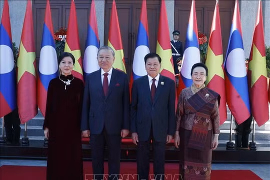 Việt Nam - Lào khẳng định tầm nhìn chung, lợi ích chiến lược đan xen và định hướng đồng hành lâu dài