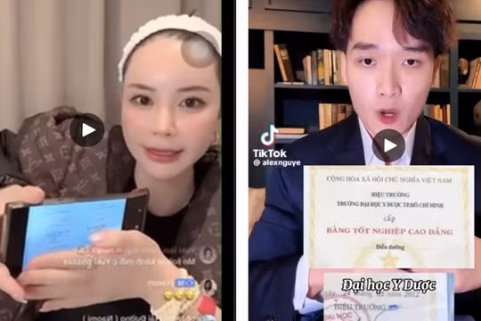 TP HCM: Xác minh nghi vấn dùng bằng giả quảng cáo làm đẹp của tài khoản Tiktok Yuki