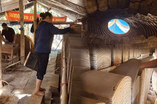 Lạng Sơn: Ngôi làng duy nhất còn ‘đỏ lửa’ giữ nghề làm ngói âm dương