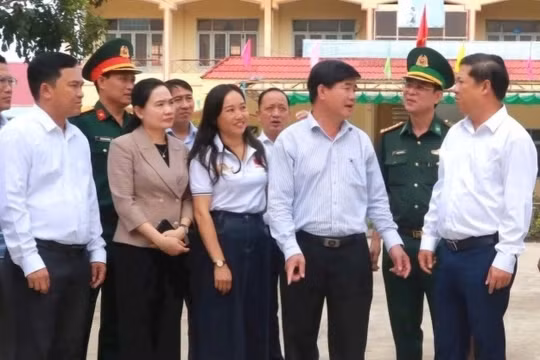 Chuẩn bị khởi công xây trường nội trú liên cấp tại 3 xã biên giới ở Đắk Lắk