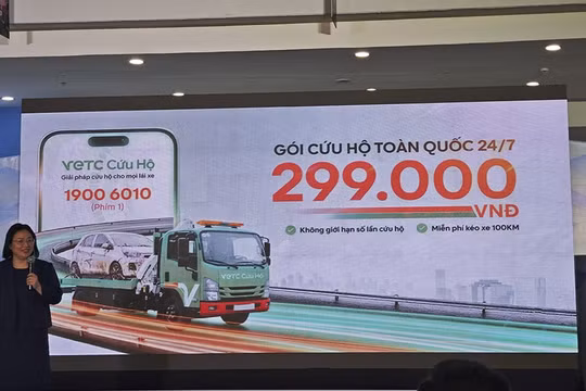 VETC ra mắt dịch vụ cứu hộ 24/7: Chỉ 299.000 đồng/năm, không giới hạn số lần