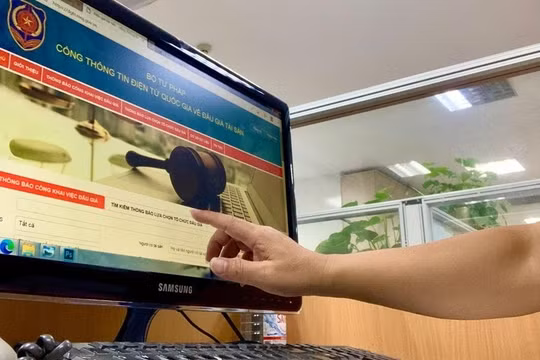 Chính phủ ban hành quy định mới về trình tự, thủ tục đấu giá trực tuyến