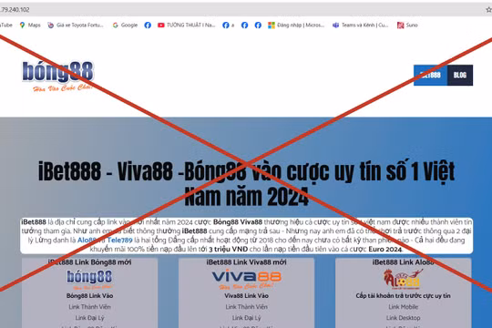 Hơn 900 website có dấu hiệu vi phạm pháp luật, đề nghị không quảng cáo tại Việt Nam