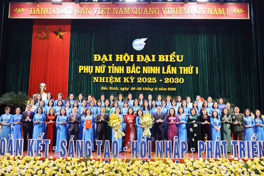 Hội Liên hiệp Phụ nữ tỉnh Bắc Ninh đề ra 10 chỉ tiêu và 2 đột phá trong nhiệm kỳ 2025 - 2030