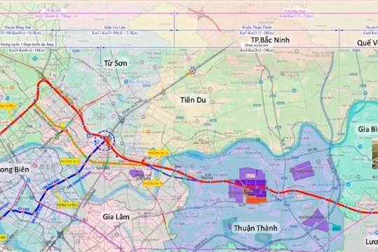 Hé lộ phương án đầu tư tuyến đường 26.700 tỷ đồng nối sân bay Gia Bình với Hà Nội