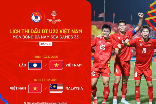 Điểm tin thể thao 2/12: U22 Việt Nam ra quân SEA Games ngày mai, Barca và Atletico đại chiến vì ngôi đầu đêm nay