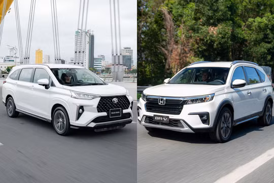 Phân khúc MPV đô thị: BR-V và Veloz Cross theo nhau bứt tốc