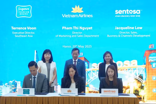Singapore "mở cửa" đón khách Việt cùng Vietnam Airlines & Sentosa