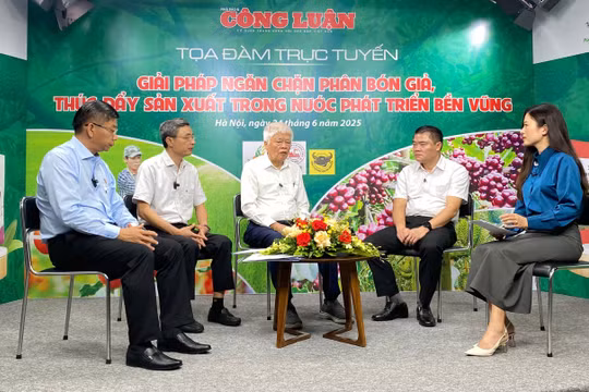 Trực tiếp: Giải pháp ngăn chặn phân bón giả, thúc đẩy sản xuất trong nước phát triển bền vững