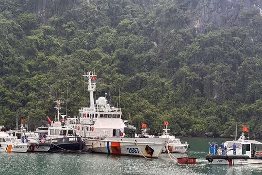 Cảnh sát biển Việt Nam chủ động phương án ứng phó bão số 3 và trực cứu hộ, cứu nạn