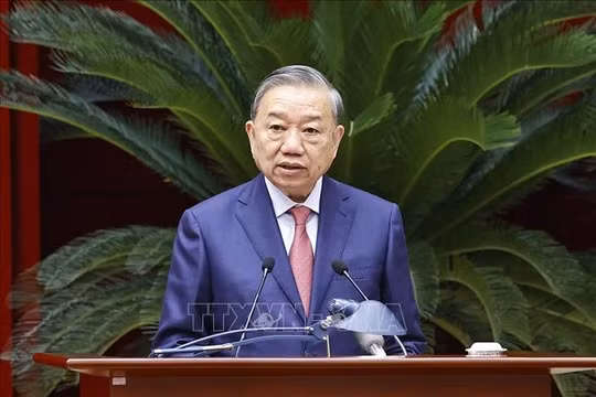 Tổng Bí thư Tô Lâm: Tập trung cho ý kiến về những công việc để tổ chức thành công Đại hội lần thứ XIV của Đảng