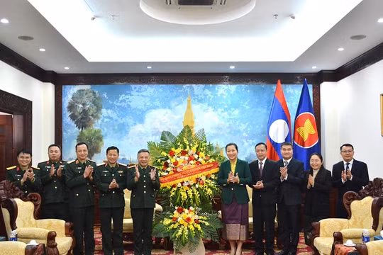 Việt Nam - Lào triển khai hiệu quả nhiều nội dung hợp tác quốc phòng thiết thực