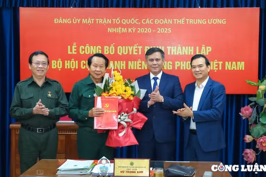 Đồng chí Thân Đức Nam được chỉ định giữ chức Bí thư Chi bộ Hội Cựu Thanh niên xung phong Việt Nam