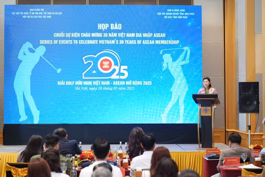 Sắp diễn ra Giải Golf Hữu nghị Việt Nam - ASEAN mở rộng 2025