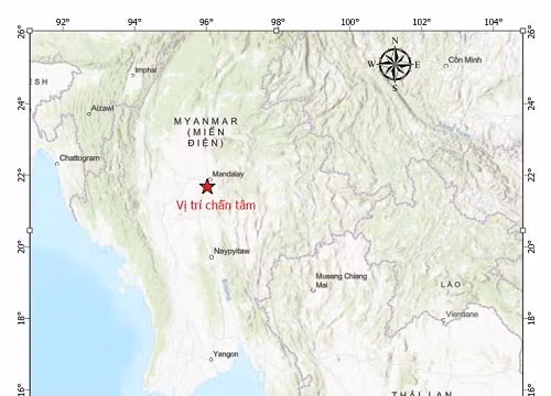 Động đất 7,3 độ richter tại Myanmar, Hà Nội rung lắc