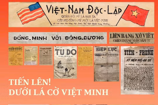 Ngọn lửa bùng cháy từ trang báo - vũ khí sắc bén góp phần làm nên mùa thu lịch sử