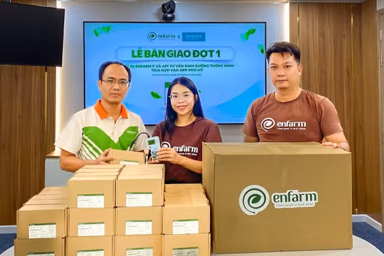Phú Mỹ hợp tác cùng Enfarm: Bước tiến trong chuyển đổi số nông nghiệp Việt Nam