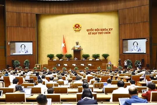 Hôm nay (12/6), Quốc hội biểu quyết thông qua sắp xếp đơn vị hành chính cấp tỉnh