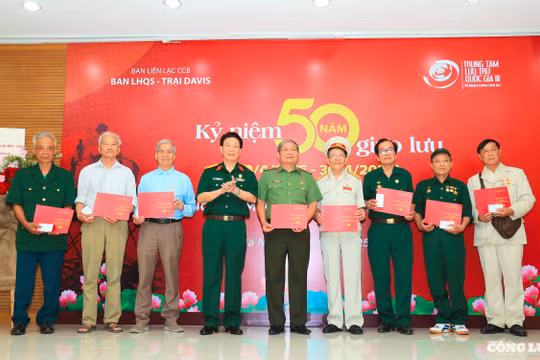 Gặp mặt truyền thống cựu chiến binh Ban Liên hợp Quân sự - Trại Đa-vít lần thứ 22