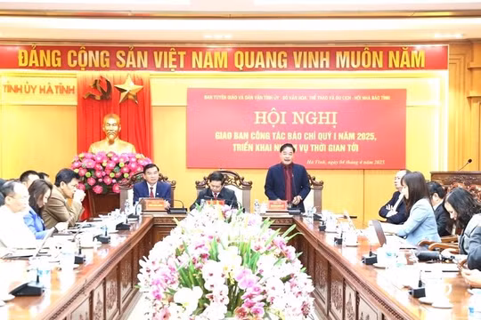 Báo chí Hà Tĩnh phát huy vai trò định hướng, đồng hành cùng công cuộc đổi mới tổ chức bộ máy