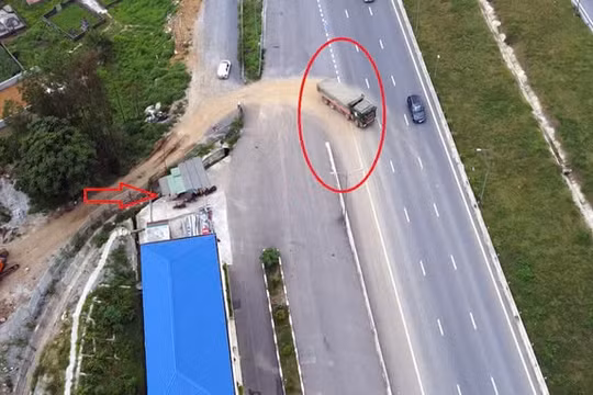 Thanh Hóa: "Xé rào" cao tốc để khai thác đất, một cá nhân bị phạt 2 tỷ đồng
