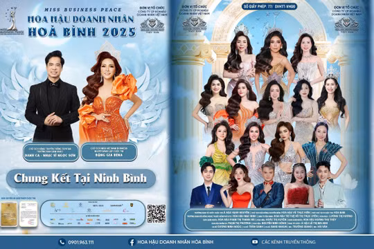 Khởi động cuộc thi Hoa hậu Doanh nhân Hòa Bình 2025: Vẻ đẹp thịnh vượng song hành cùng sứ mệnh hòa bình