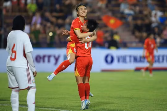 Thắng đậm UAE 6-0, đội tuyển nữ Việt Nam tiến gần chung kết Asian Cup nữ 2026