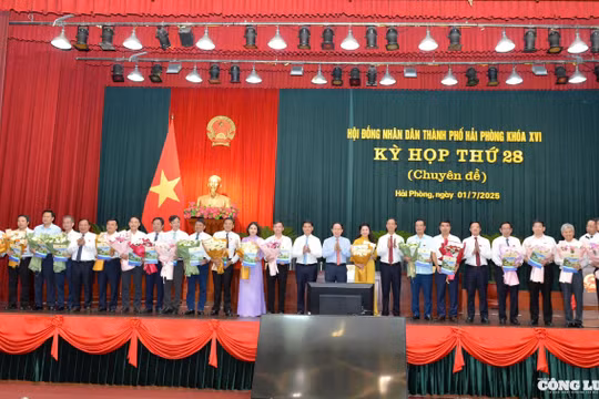 Kỳ Hội đồng Nhân dân đầu tiên của TP Hải Phòng mới