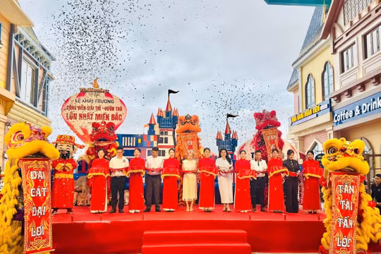 Hải Phòng có thêm một công viên vui chơi giải trí đa sắc màu