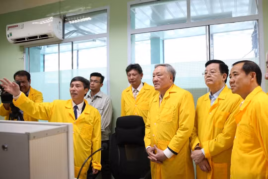 Nâng cao năng lực, phát triển các ứng dụng tiệm cận với trình độ công nghệ hạt nhân hiện đại của quốc tế