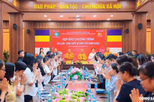 Chương trình 'Vu Lan – Đạo hiếu & Dân tộc năm 2025' chính thức khởi động