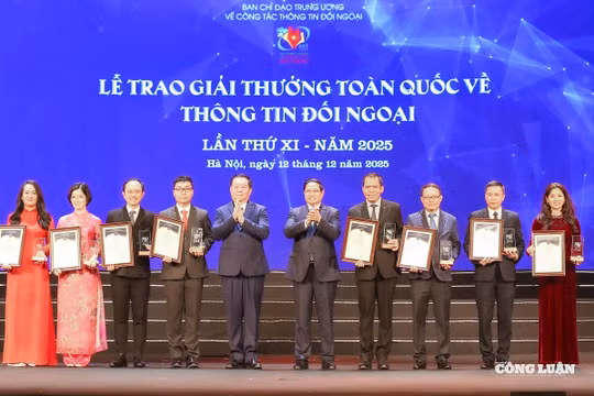 Tôn vinh các tác phẩm xuất sắc tại Giải thưởng toàn quốc về Thông tin Đối ngoại lần thứ XI