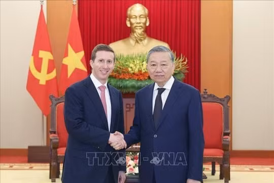 Tổng Bí thư Tô Lâm tiếp Tổng Giám đốc Quỹ đầu tư Warburg Pincus