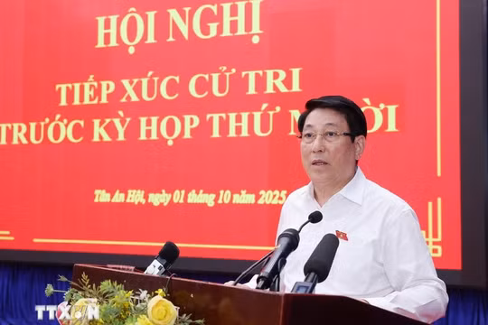 Chủ tịch nước đề nghị TP Hồ Chí Minh giải quyết các vấn đề dân sinh, nâng hiệu quả chính quyền 2 cấp