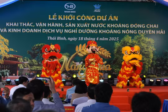 Công ty CP Nhân Bình đầu tư hơn 162 tỷ đồng vào dự án nước khoáng và nghỉ dưỡng khoáng nóng tại Hưng Hà (Thái Bình)