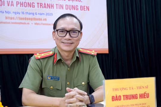 Thượng tá, Tiến sĩ Đào Trung Hiếu – Chuyên gia tội phạm học: Tự bảo vệ mình trên không gian mạng là góp phần bảo vệ an ninh quốc gia