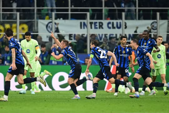 Đánh bại Barca, Inter Milan giành vé vào chung kết Champions League 2024/25