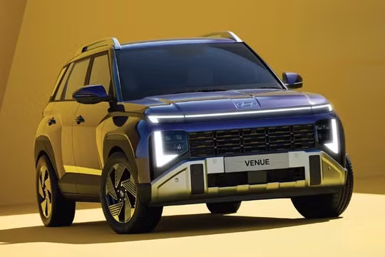 Hyundai Venue 2026 thiết kế lột xác, hưởng nhiều nét từ Santa Fe, Palisade
