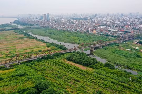 Hà Nội định hình Trung tâm công nghiệp văn hóa hiện đại bên bãi sông Hồng vào năm 2045