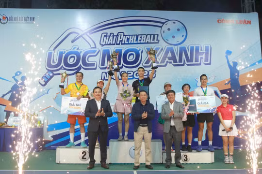Bế mạc Giải Pickleball “Ước Mơ Xanh” 2025: Khi thể thao kết nối những tấm lòng
