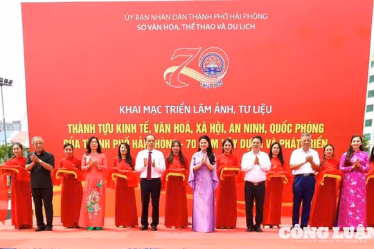 Hải Phòng: Triển lãm ảnh 70 năm xây dựng và phát triển